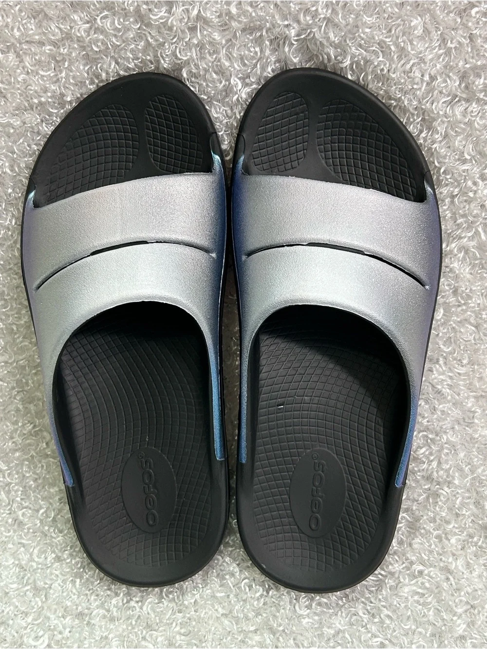 OOFOS Womens Luxe Slide Sandals